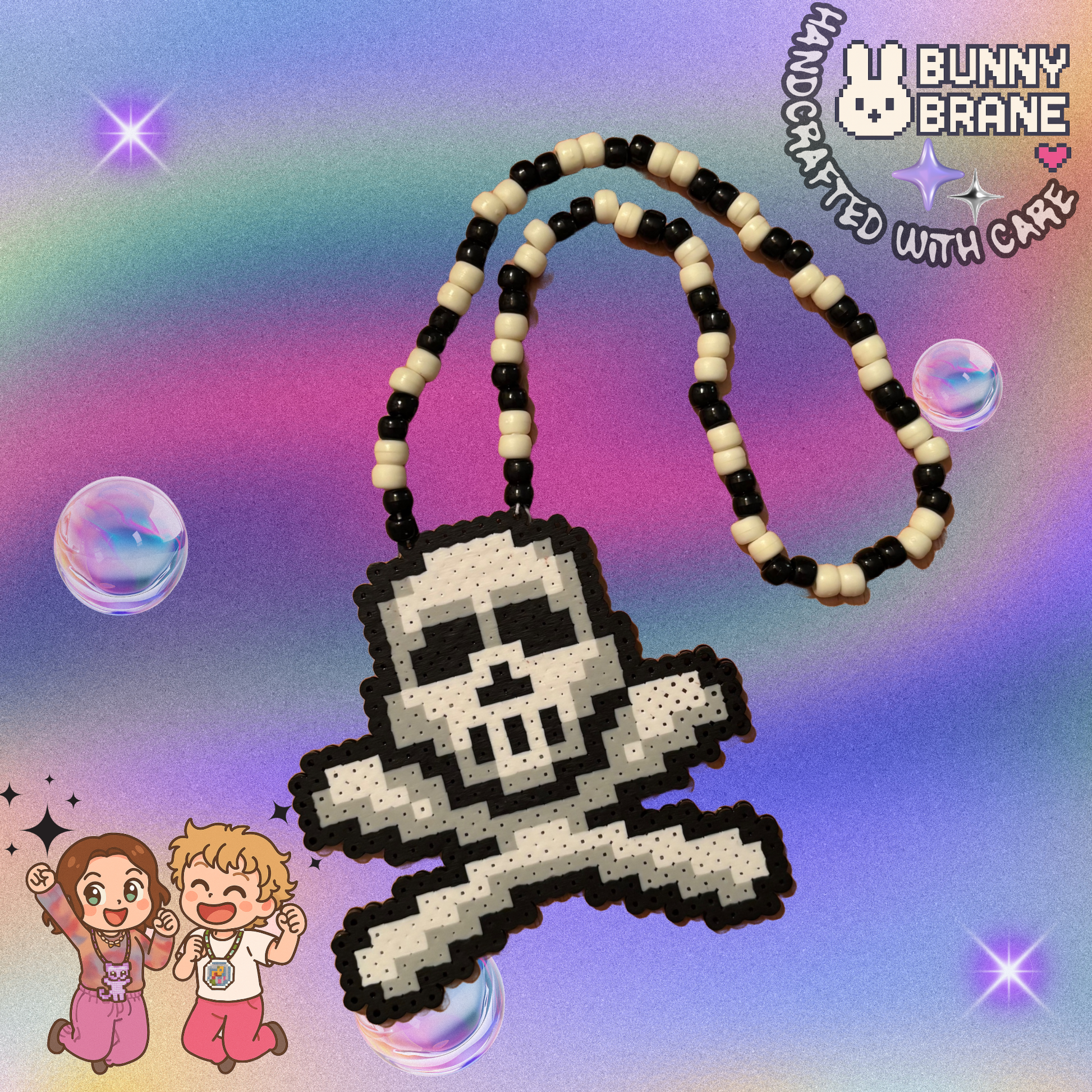 RuneScape PK Skull Necklace💀⚔️